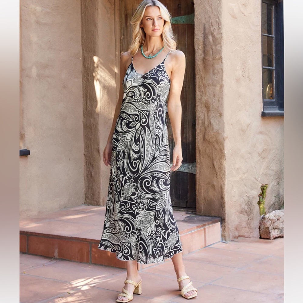 KAREN KANE Sleeveless Slip Dress